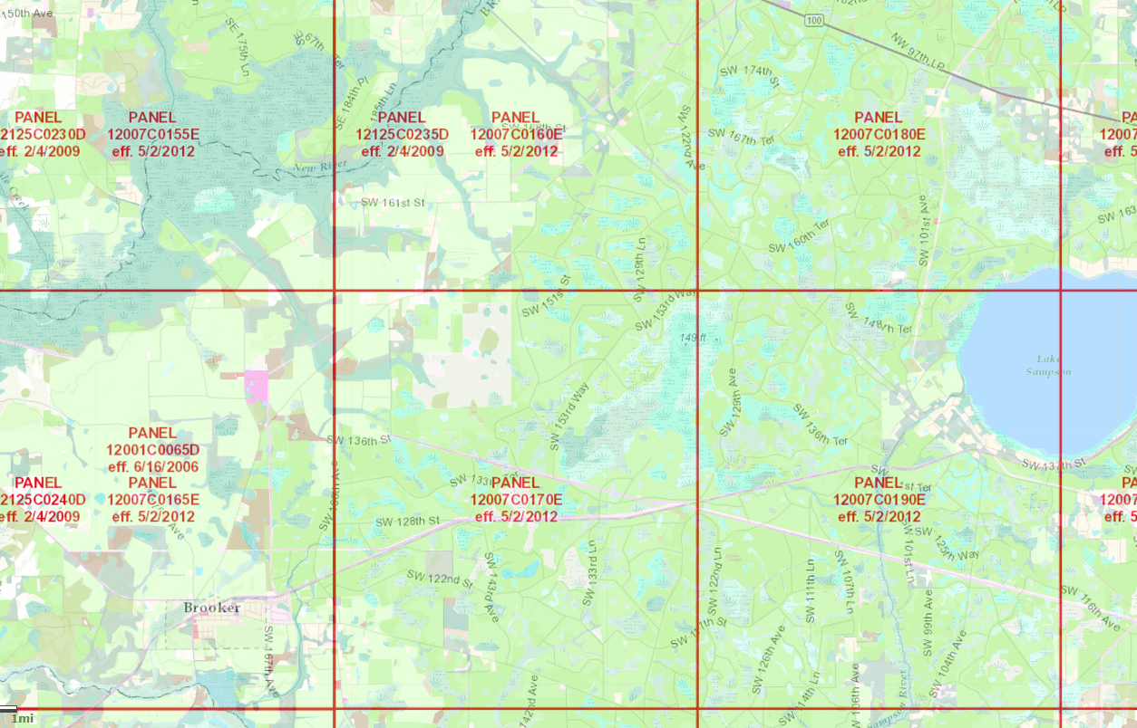 Suwannee River Water Management District Land Use